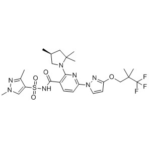 Elexacaftor CAS nr.:2216712-66-0