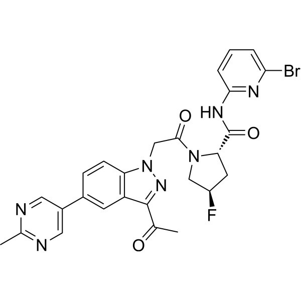 Danicopan (samheiti: ACH-4471) CAS nr.: 1903768-17-1